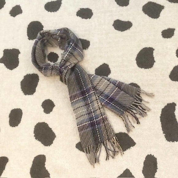 Fiori Di Firenze Men's Made in Italy Vintage Multi Check Plaid Designer Scarf - Picture 4 of 7